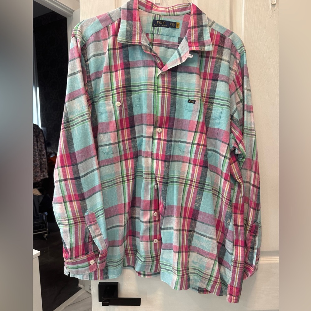 Ralph Lauren Multicolor Plaid Shirt